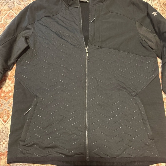 Under Armour Black ColdGear Reactor Hoodie - Picture 2 of 5